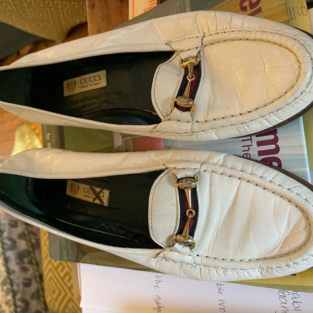 Vintage Gucci Loafers — resoled recently. 40.5 B